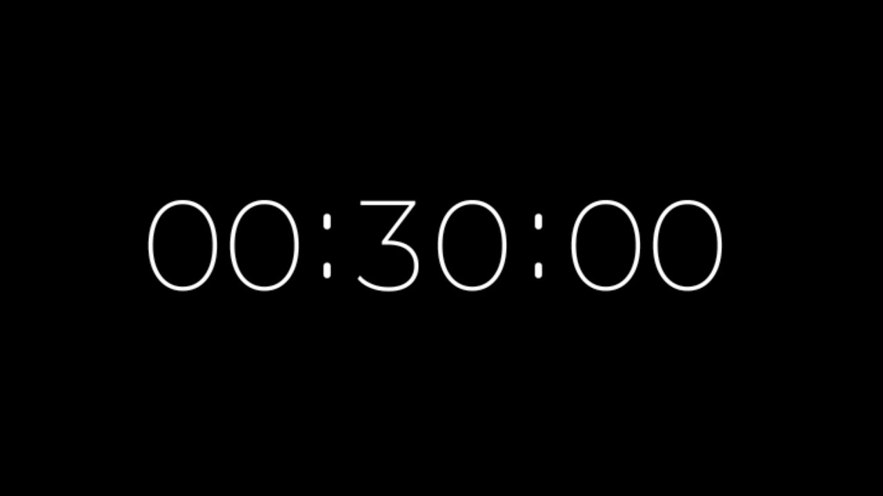 30 Second Classroom Timer | 4K Relaxing Classroom Visual | Produced by SoniCentric