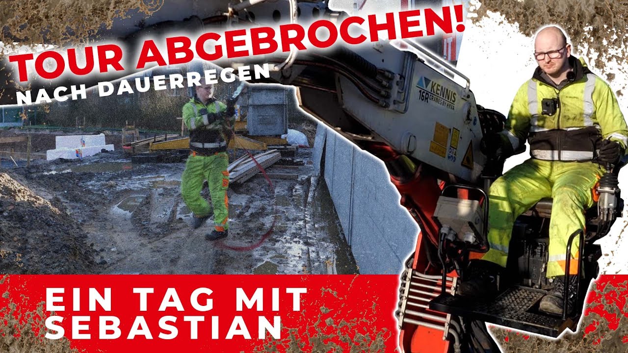 Tourabbruch durch Dauerregen?!? - Ein Tag mit Sebastian