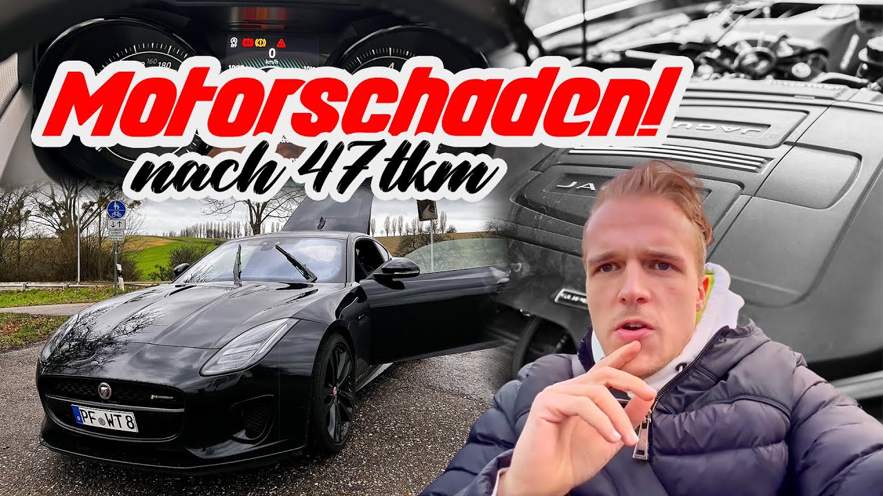 Jaguar F-Type MOTORSCHADEN! - Warum?