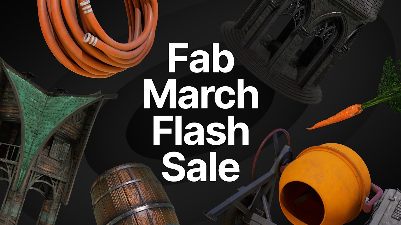 Fab March Flash Sale | Up to 70% Off Thousands of Assets!