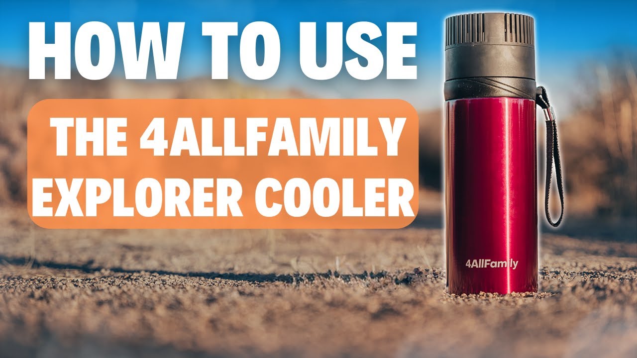 Как использовать холодильник 4ALLFAMILY EXPLORER?