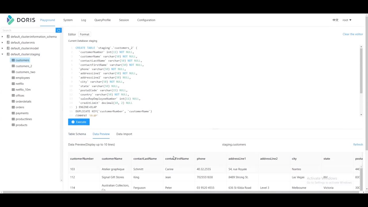 Demo: Building an End to End Data Warehouse Solution with Apache Doris