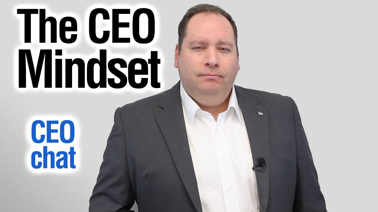 CEO Mindset | Advice for Entrepreneurs and CEO Candidates (from former CEO)
