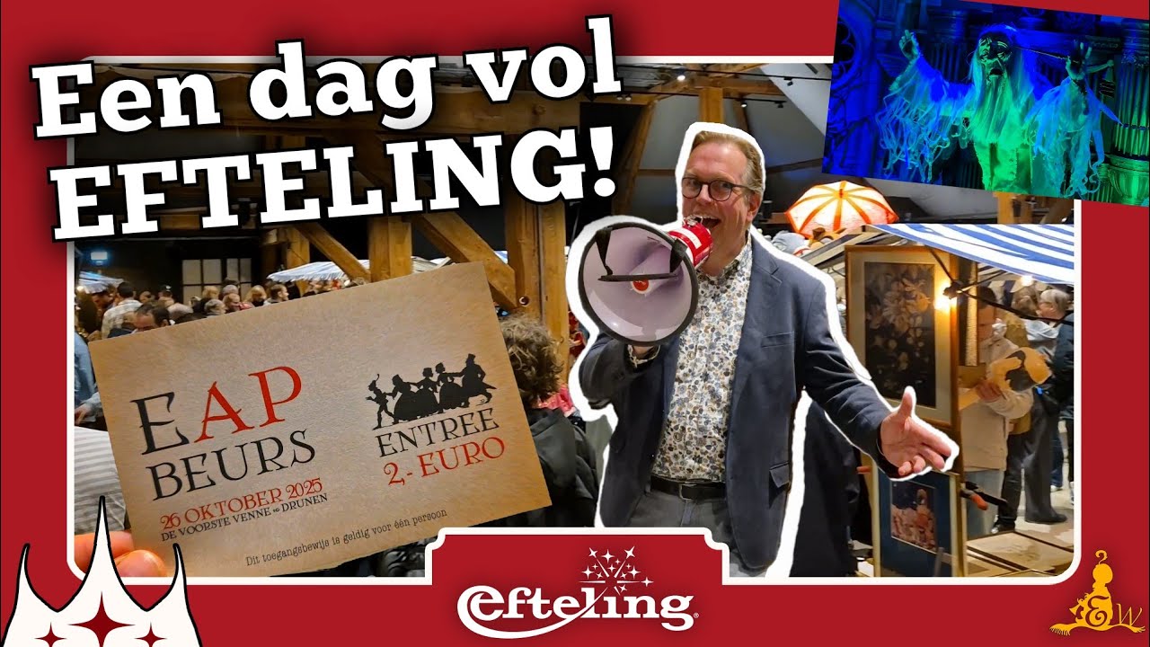 DIT was de EFTELING VERZAMELBEURS 2025!