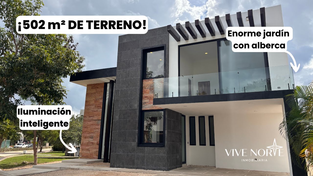 CASA de LUJO con DOBLE ALTURA en el COUNTRY CLUB 🏠 | Mérida, Yucatán