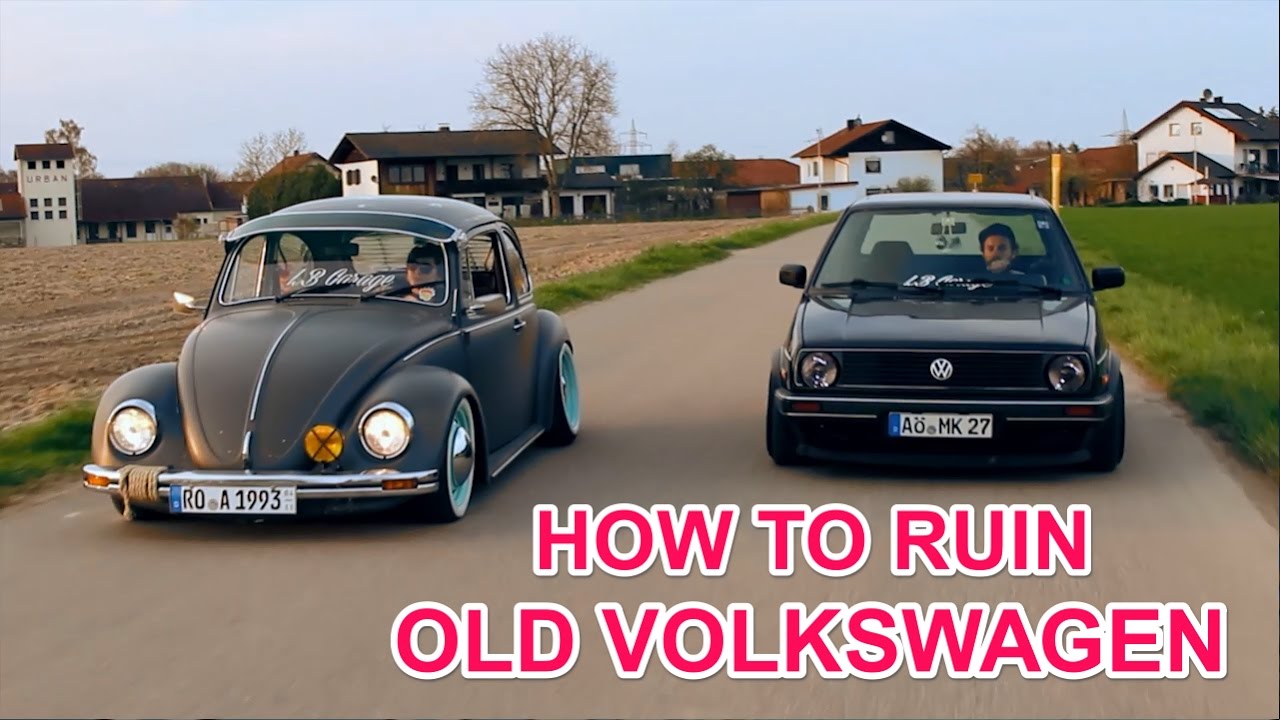 VW Käfer Ruinieren ¦ Rolling Shots ¦ Lowlife VLog