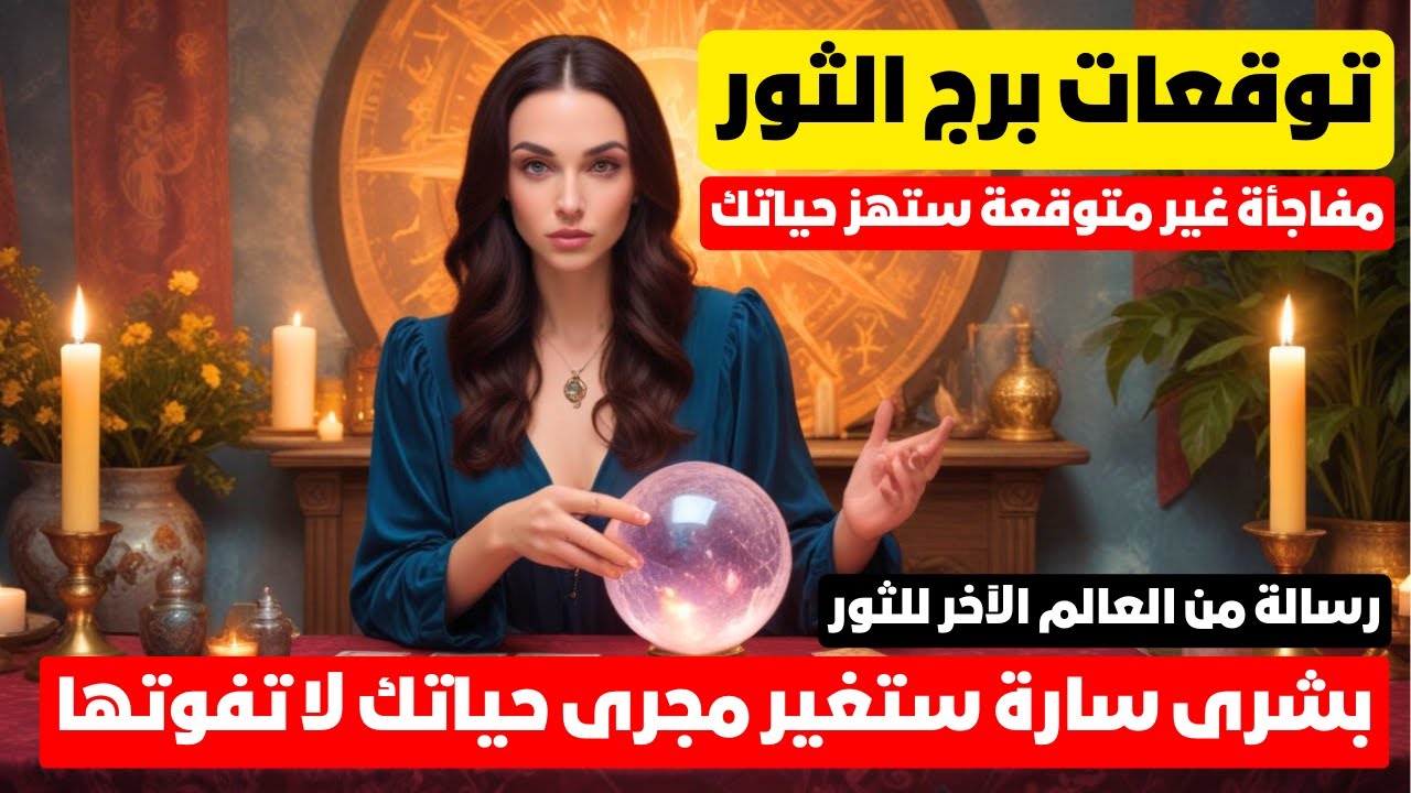 توقعات برج الثور ♉ طاقه ربانيه 💥جن مسلم بيساعدك 🧐أخبار وبشارات في الفديو هتندم لو فاتك 📢 تغيير تام💯