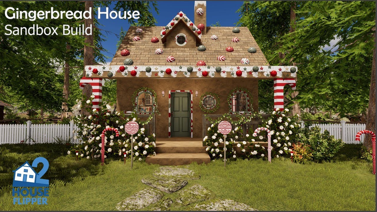 House Flipper 2 - Gingerbread House - (Sandbox Build)