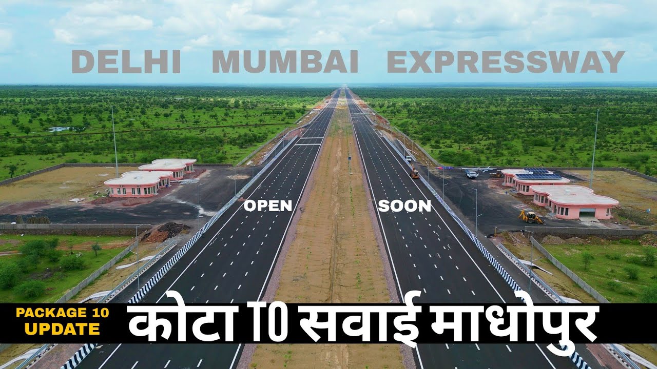 Kota To Sawai Madhopur Progress Update || Delhi Mumbai Expressway Rajasthan update | #rajasthan #4k