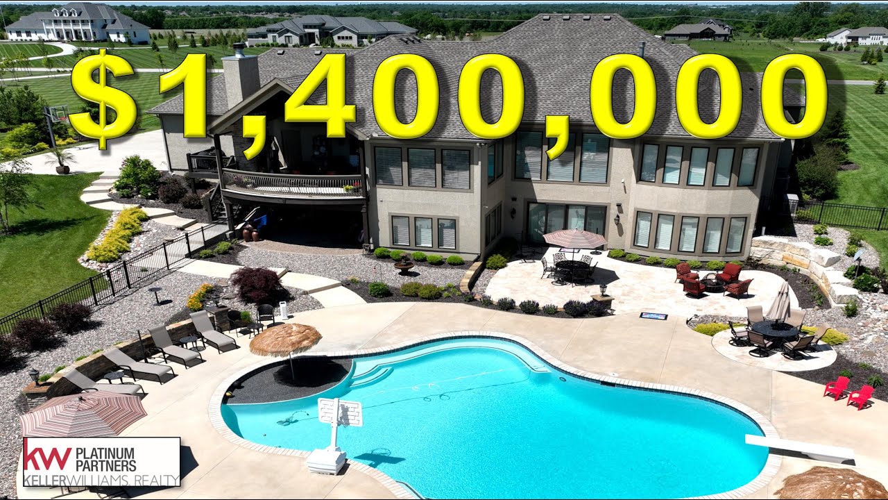 $1,400,000 - Elevator, Massive POOL, 3.63 acres. 6000+ sqft. Huge luxury home tour.