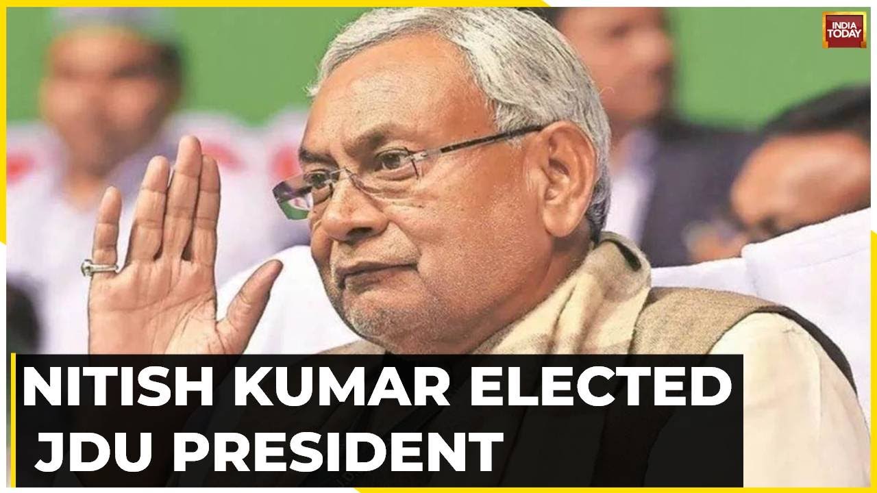 Nitish Kumar Becomes JDU President After Lalan Singh Resigns From Post