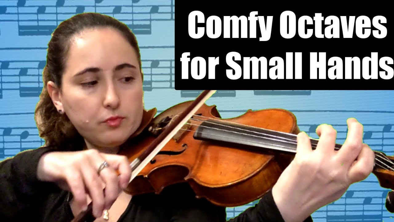 How to Reach Octaves Comfortably With Small Hands | for violin and viola