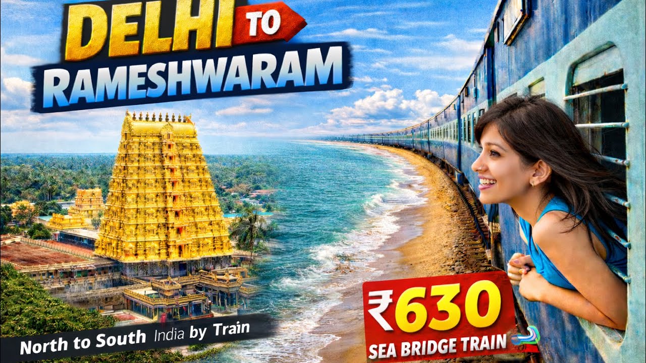 Delhi To Rameshwaram By Train | Delhi To Rameshwaram 2026 | Delhi To Rameshwaram By Train Journey | 