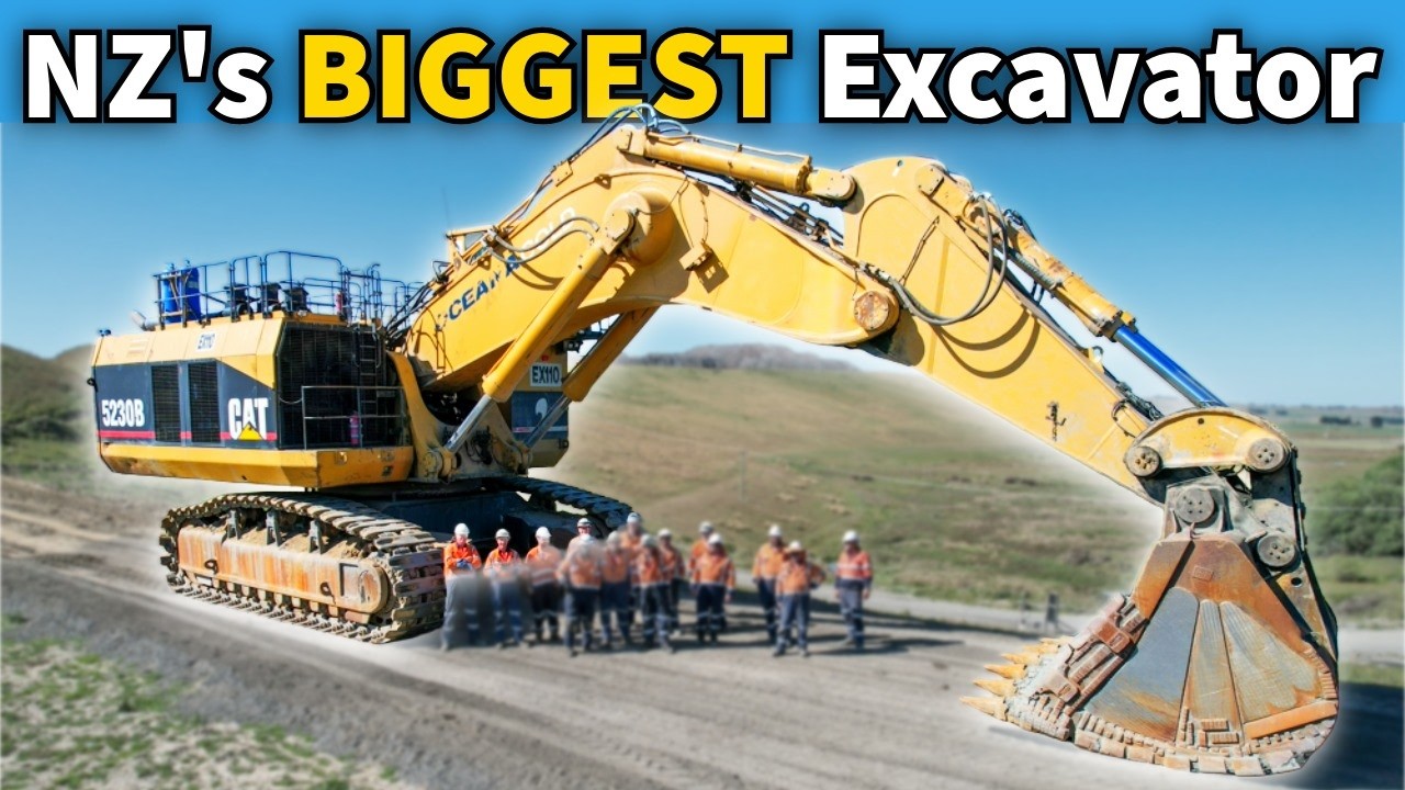 New Zealand's Top 5 Largest Mining Excavators