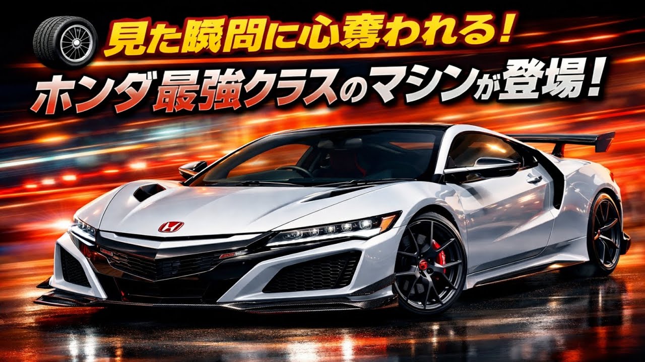 🛞⚡ 見た瞬間に心奪われる！ホンダ最強クラスのマシンが登場！