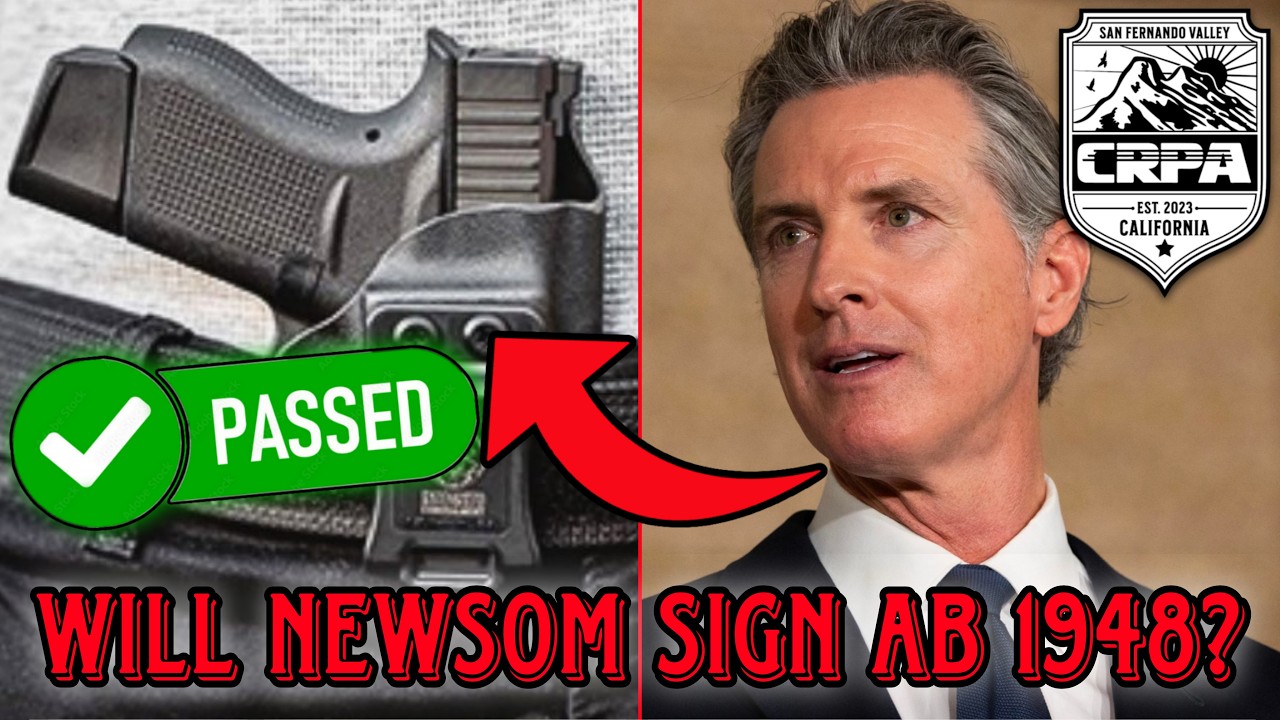 MAJOR LEGISLATION UPDATE - Pro-CCW Bill UNANIMOUSLY Passed the Senate and is Headed to the Governor