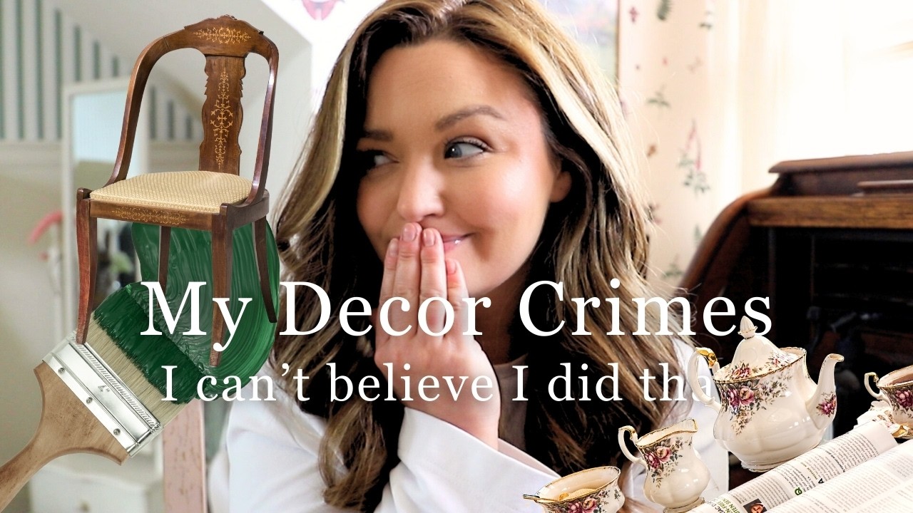 What I’d NEVER Do Again! 🎨 My Decor Crimes & DIY Regrets