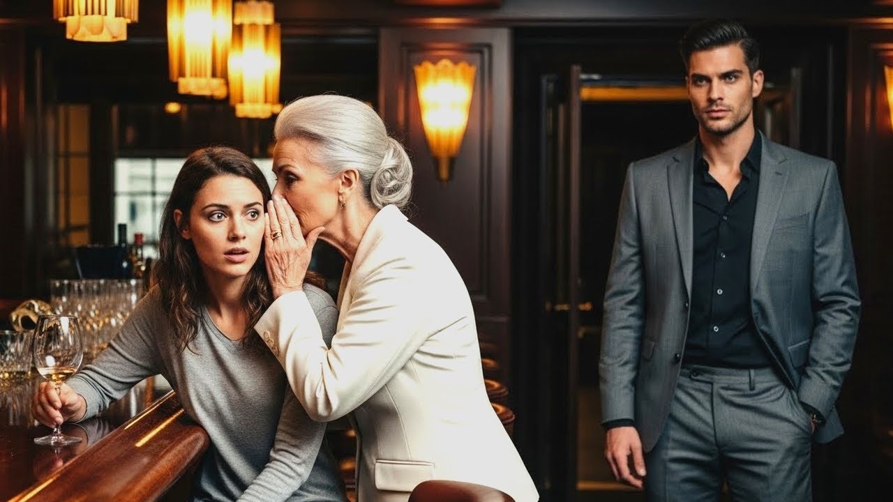 She Sat Alone at the Bar—Until the Mafia Boss’s Mother Whispered, “Be My Son’s Fiancée.”