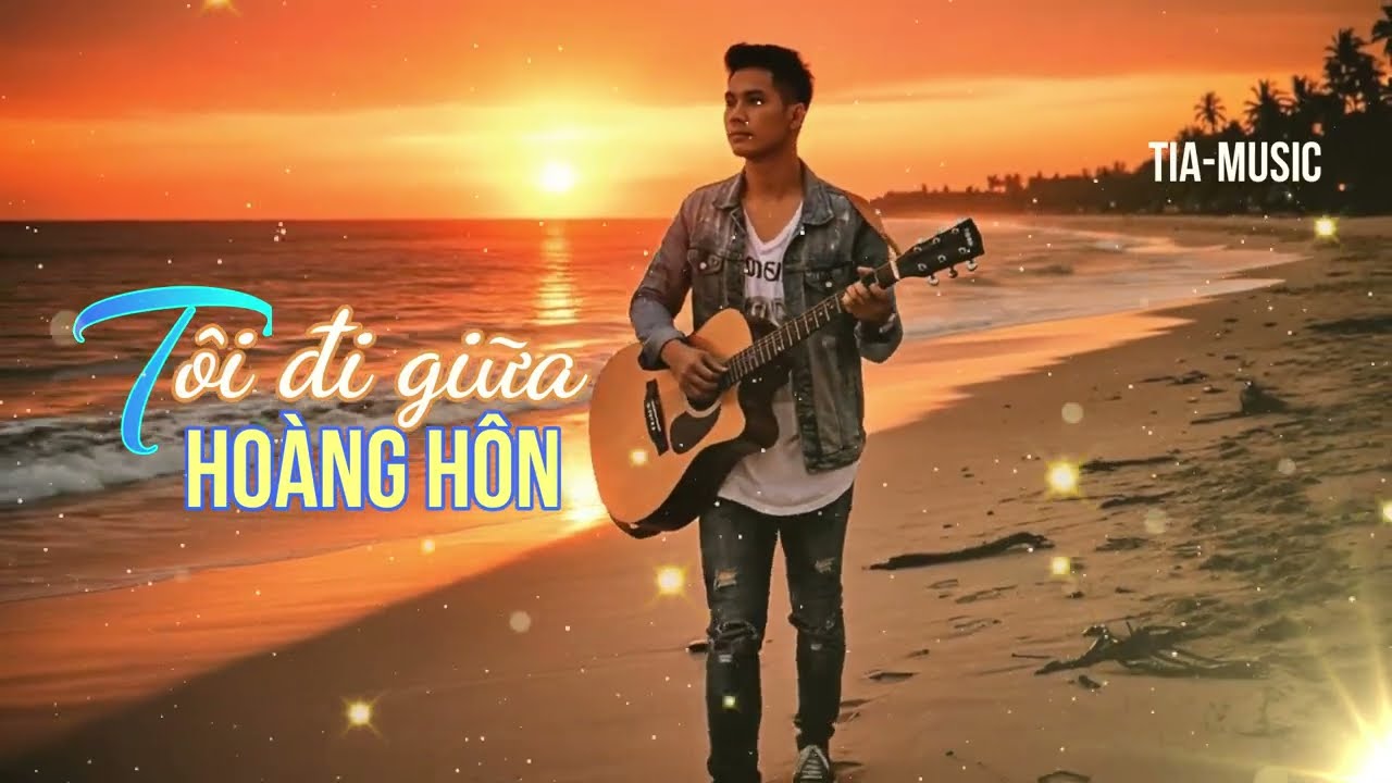 ĐI GIỮA HOÀNG HÔN # BÀI RUMBA RAY RỨT # TIA-MUSIC 34# ĐAM MÊ ÂM NHẠC CÙNG A.I #