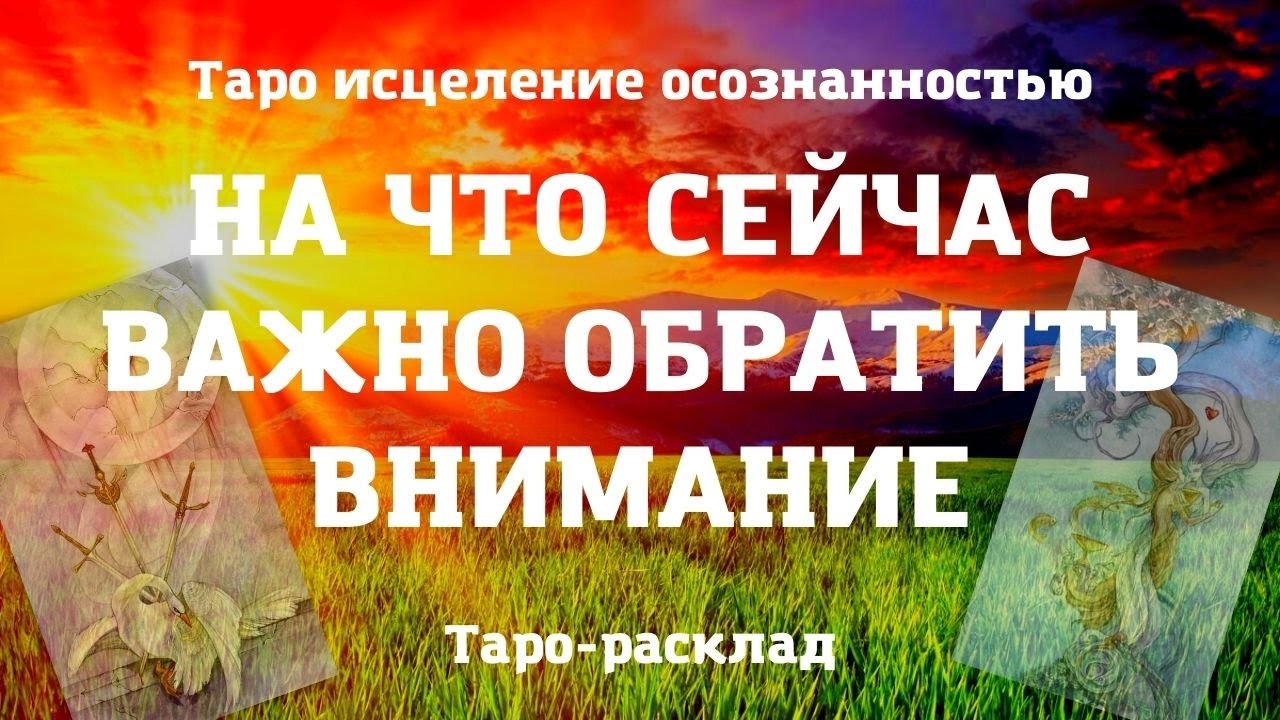 НА ЧТО СЕЙЧАС ВАЖНО ОБРАТИТЬ ВНИМАНИЕ | Таро исцеление осознанностью | Духовность | Таро расклад