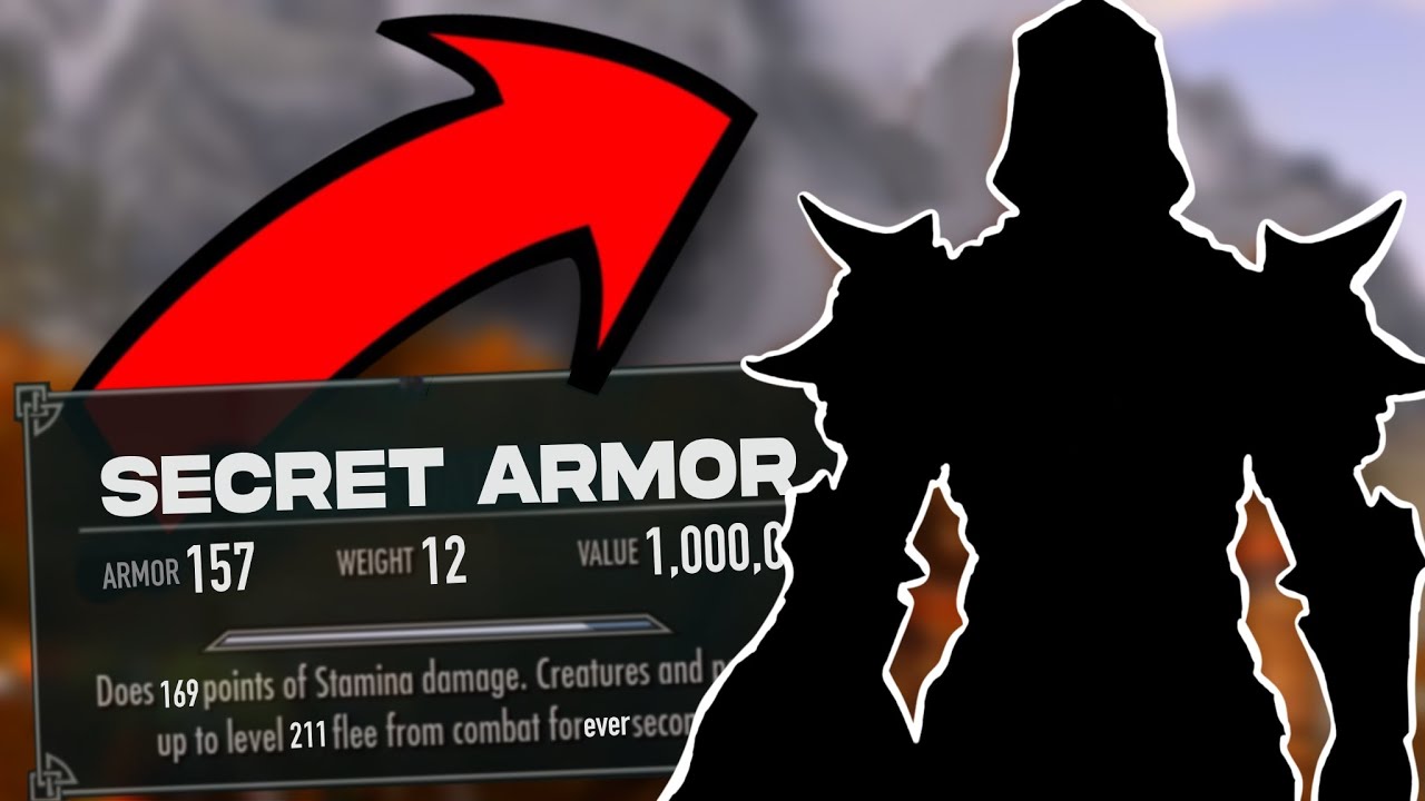 3 SECRET Pieces of Armor in Skyrim... The last one WILL Shock YOU!