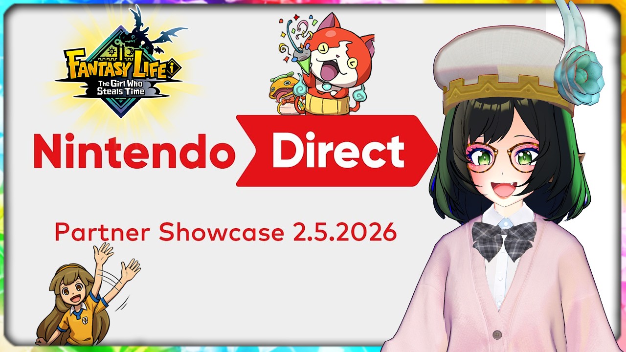 NINTENDO DIRECT!! LEVEL5 and Astral Chain Switch 2 Edition Please! 101Leafy Reacts Partner Showcase