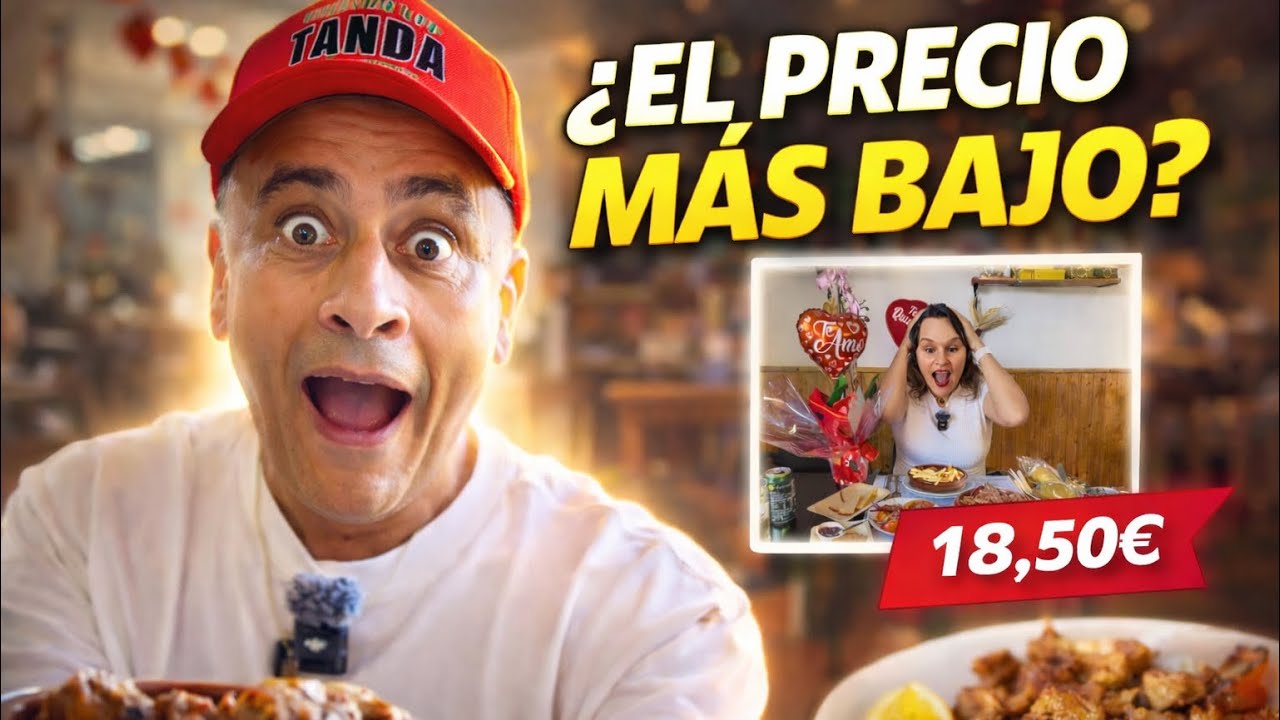 EL PRECIO MÁS BAJO en Canarias MENÚ IMPOSIBLE 🫢