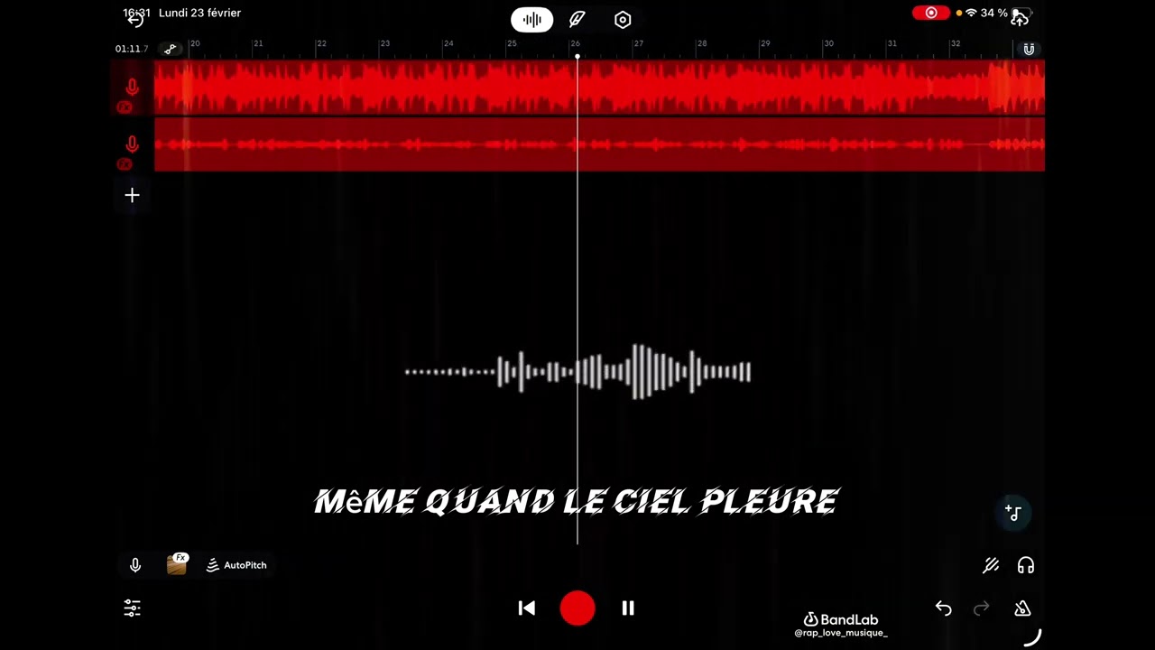 #raptriste ~ même quand le ciel pleure _ rap love [audioofficiel]