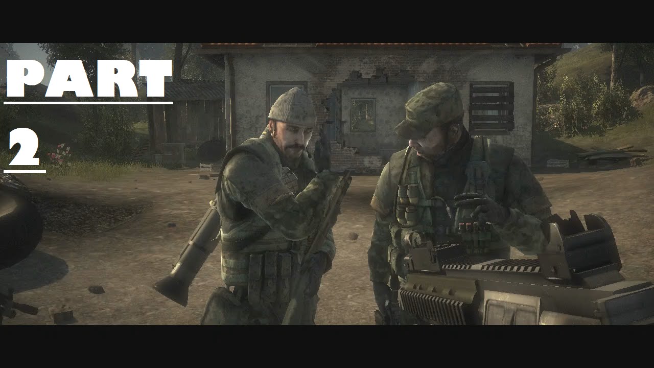 BATTLEFEILD BAD COMPANY   PART 2 PROTECT THE CONVOY