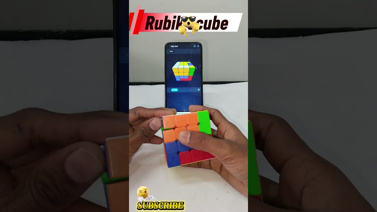 4&times;4 cube #rubikscubesolution #short #youtubeshorts
