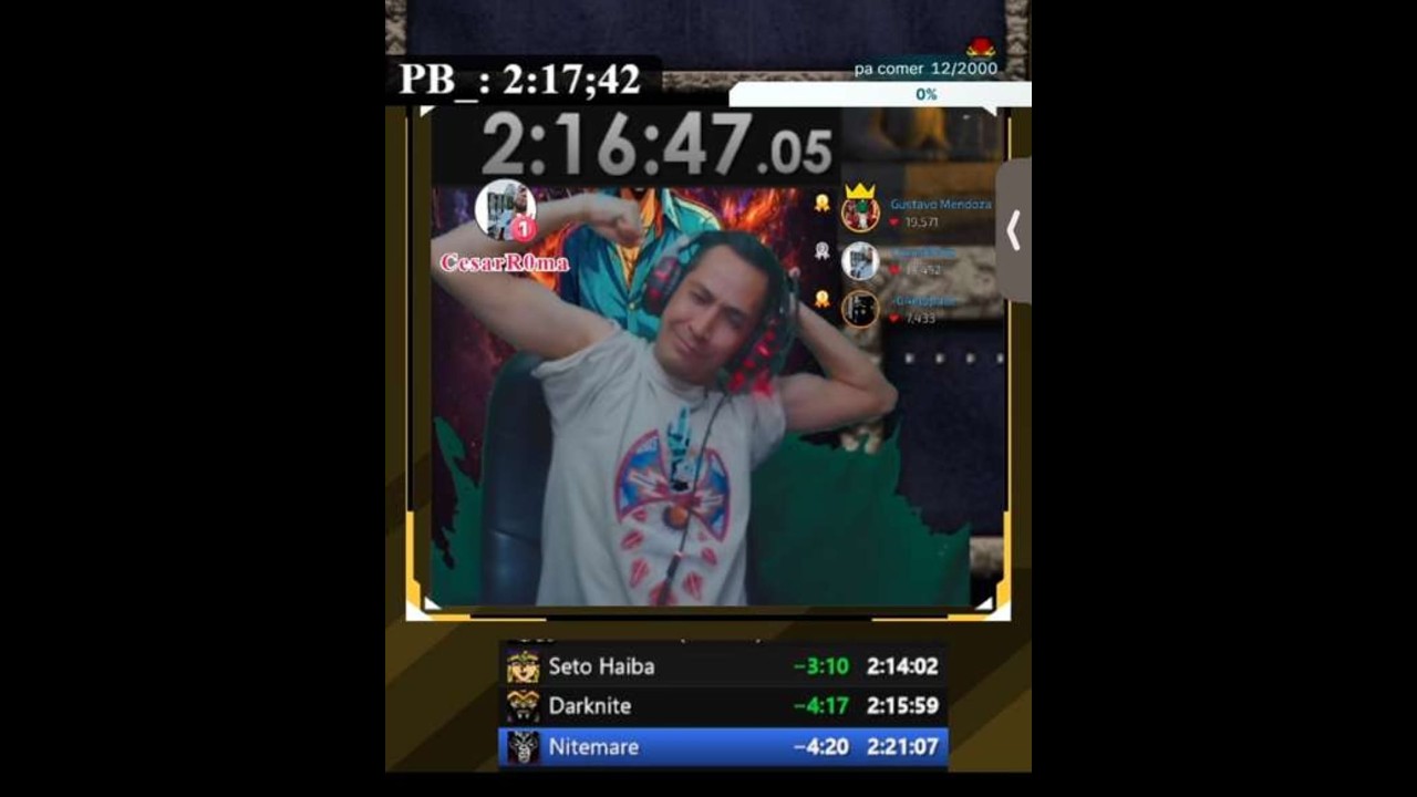 bajamoos speed run de yugioh forbiden memories record mundial