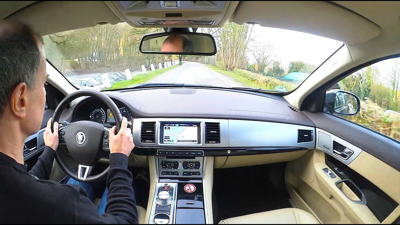 Jaguar XF AWD review test - XF sedan Fahrbericht - Autogefühl Autoblog