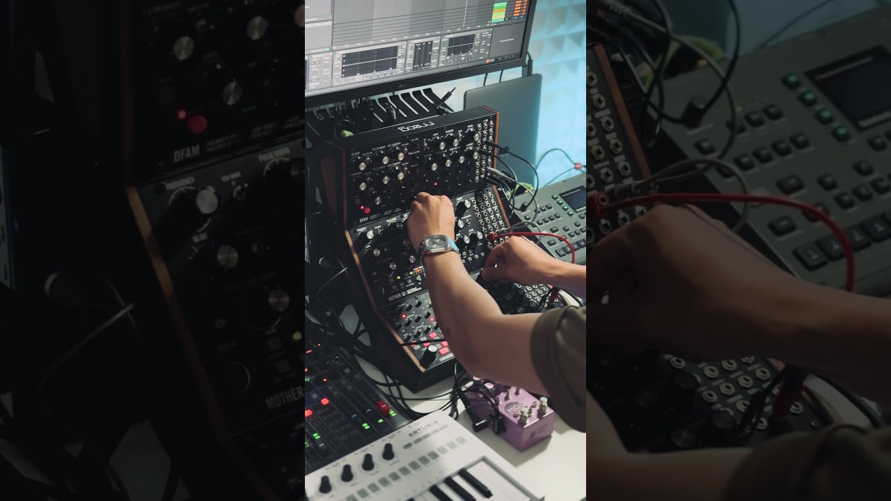 Moog DFAM, Mother-32 and Subharmonicon