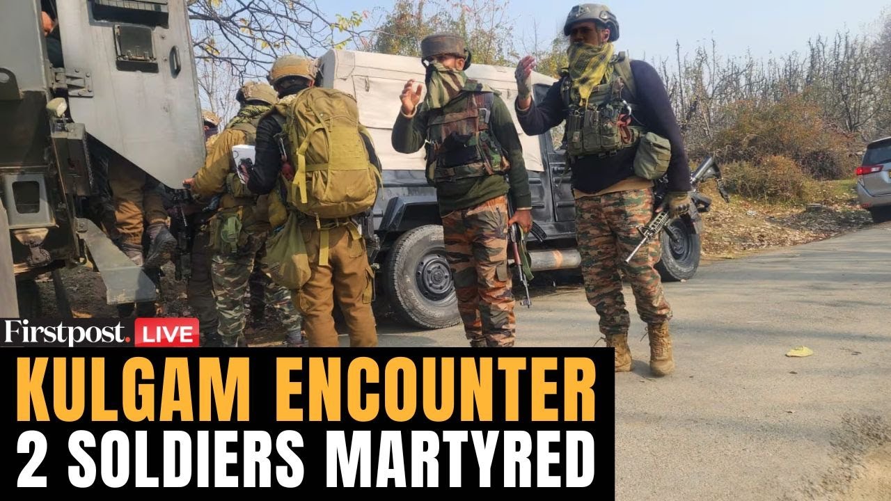 Operation Akhal LIVE: Two Army Soldiers Martyred in Kulgam Encounter |Army Jawans Killed in Kashmir