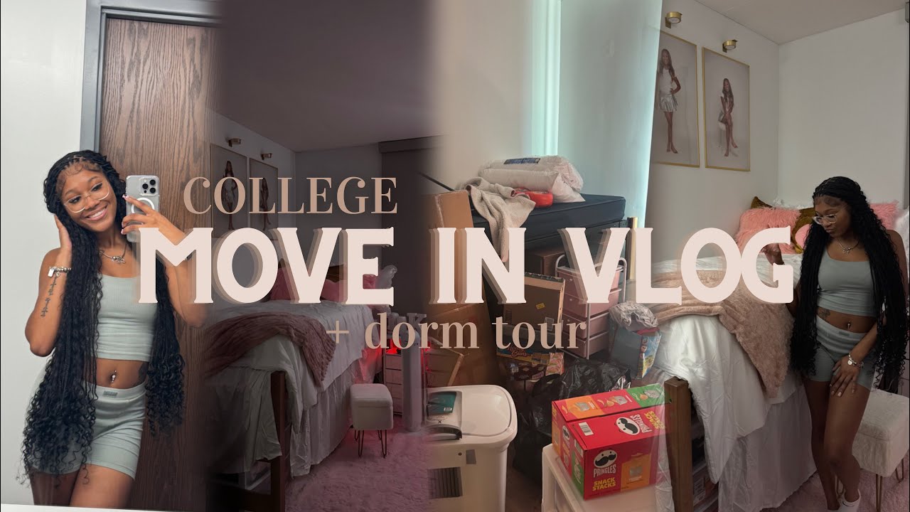 COLLEGE DIARIES☆ move in vlog and dorm tour at msu