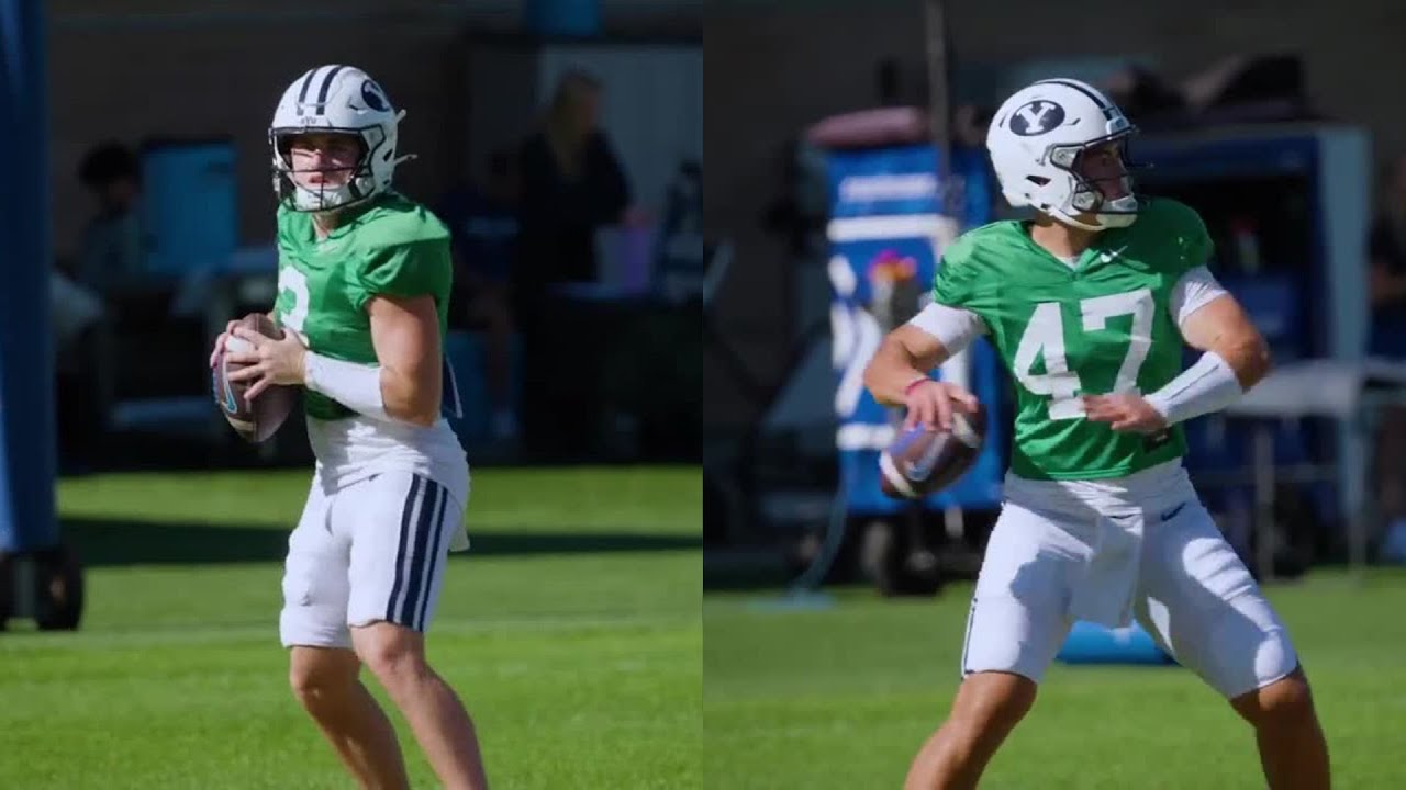 Battle for starting quarterback job at BYU is down to these two players