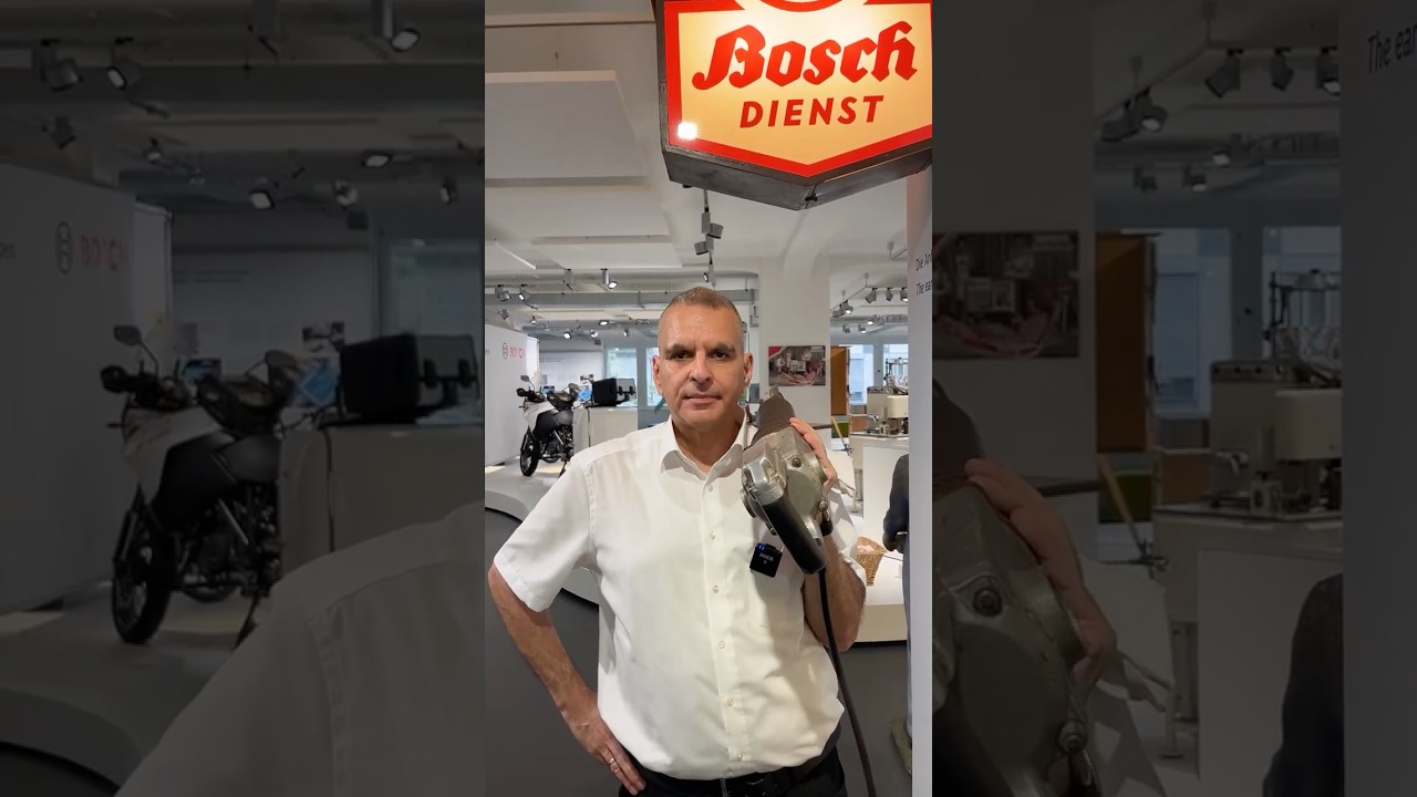 Bosch history 🔎: Hard work made easier since 1932 - thanks to our hammer drill ⚒️ #shorts #bosch