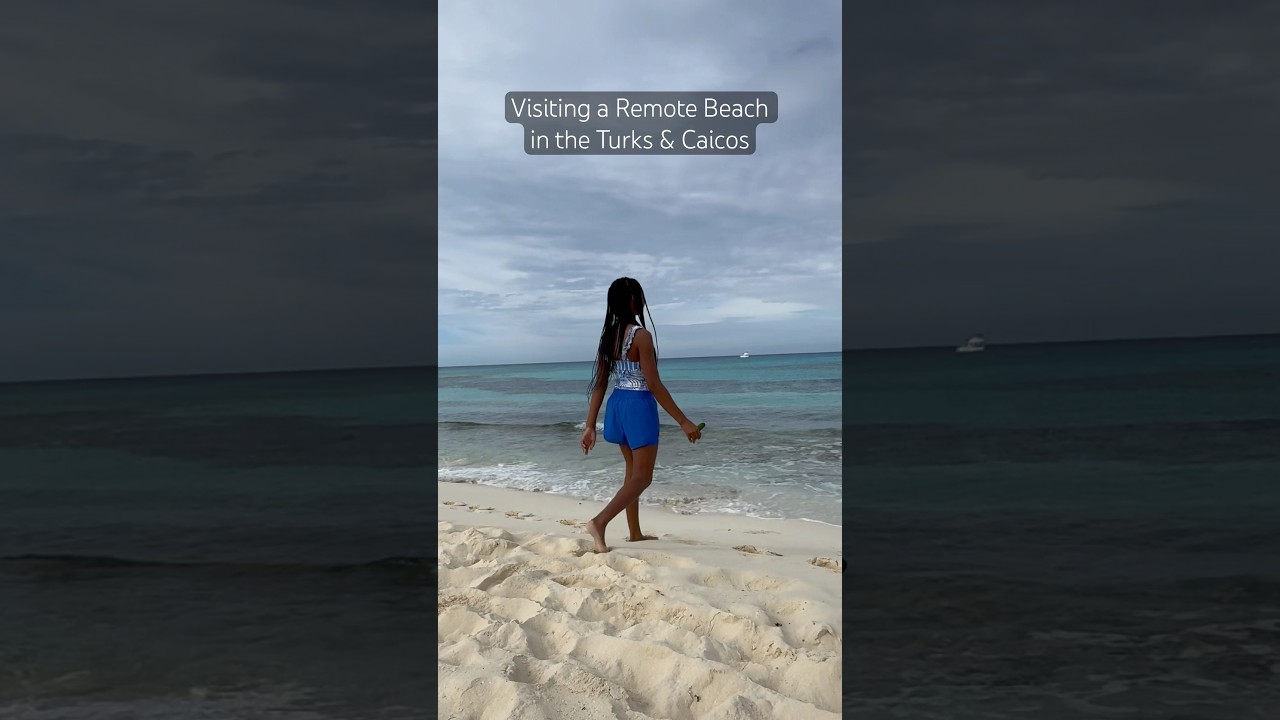 Beautiful Secluded Beach🥰 #turksandcaicos #malcomsroadbeach #secludedbeaches
