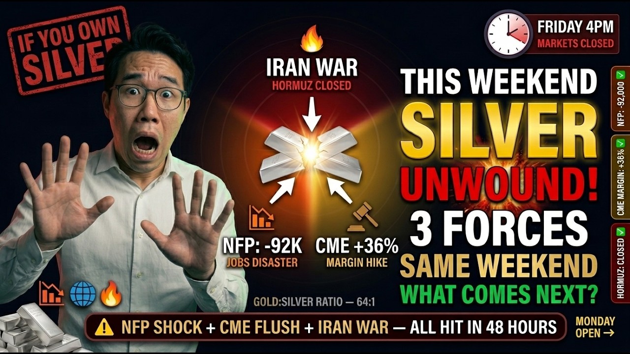 JUST IN: Silver Holders The Weekend Just Delivered Three Shocks At Once — Here Is What Comes Next