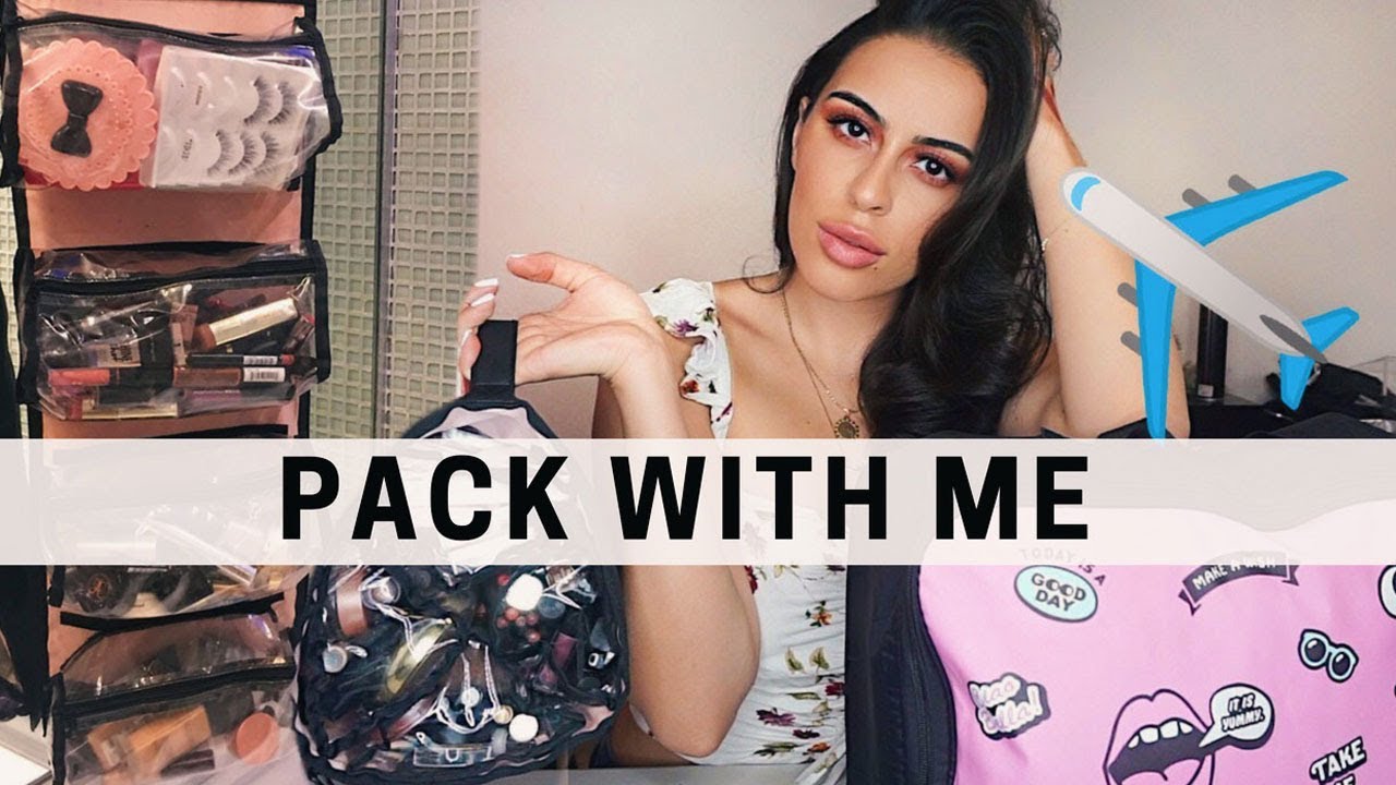 PACK WITH ME: MY TRAVEL MAKEUP BAG | NAGAM