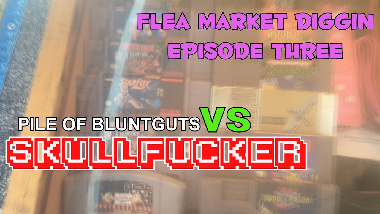 Flea Market Diggin Ep. 3//SNES Game Hunting [BootyMath]