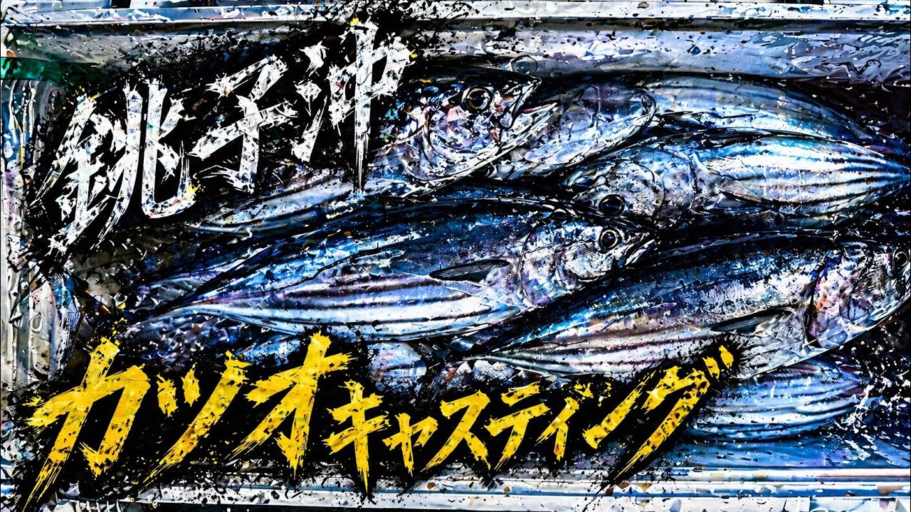 2025年9月上旬カツオキャスティングin銚子沖・前編
