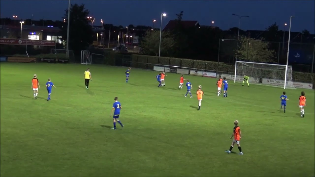 Arnhemse Boys JO14-1 tegen SML JO14=1JM 21 september 2de helft Oefenwedstrijd