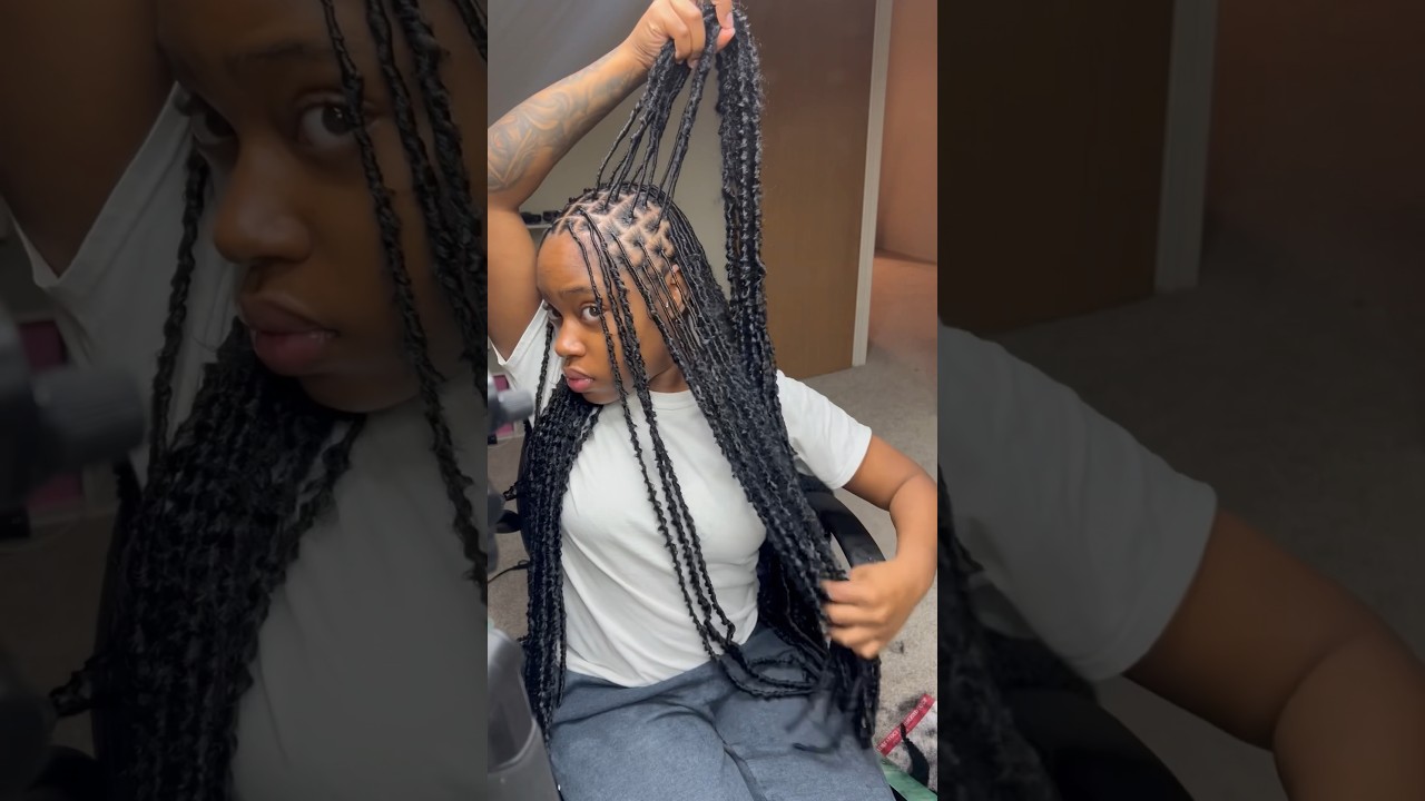KNOTLESS SOFT LOC TUTORIAL || DISTRESSED BUTTERFLY LOCS || DIY #diy #tutorial #softlocs #explore