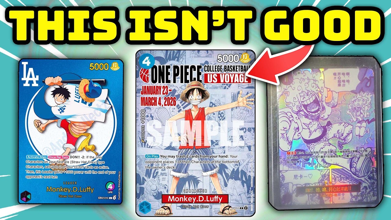 На рынке One Piece TCG происходит нечто ДЕЙСТВИТЕЛЬНО тревожное