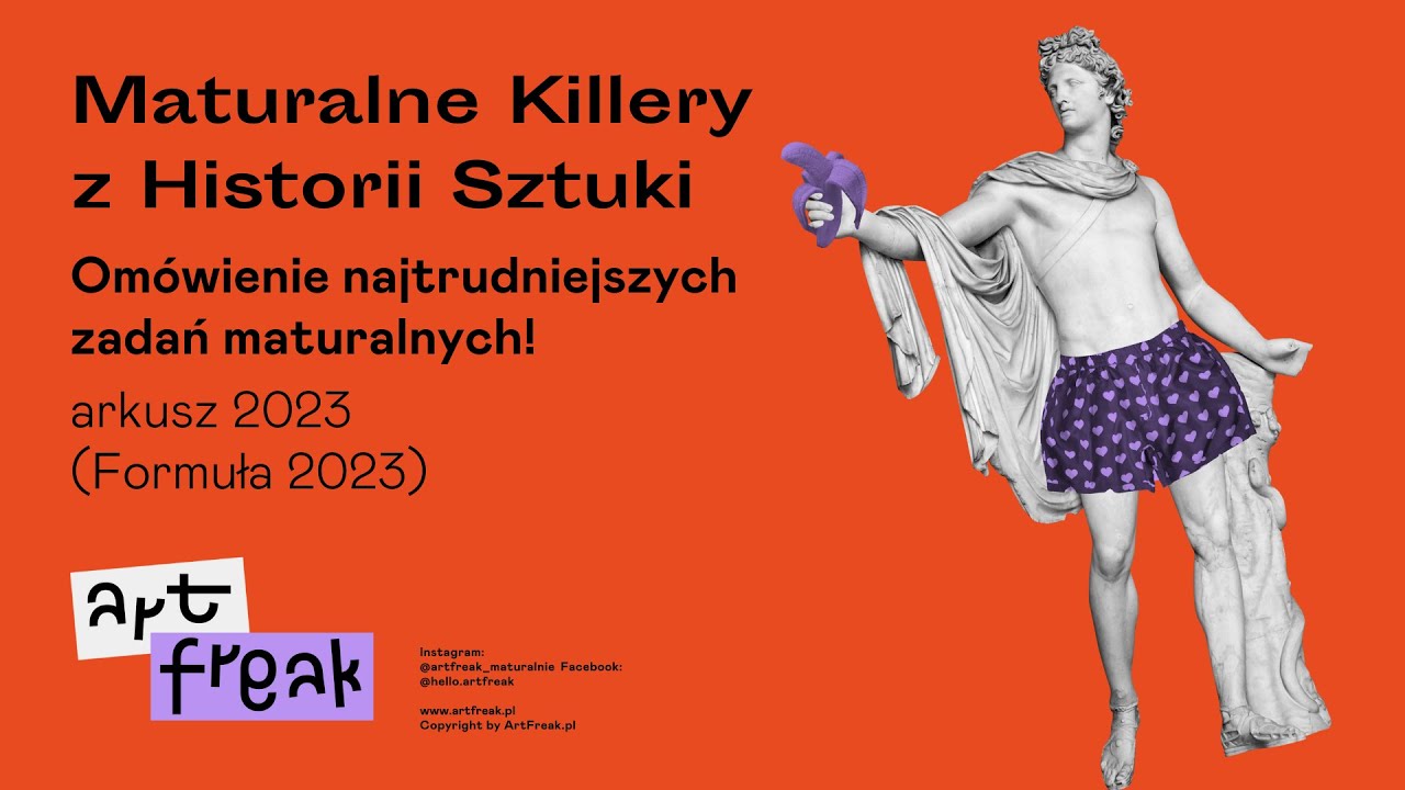 Matura z historii sztuki - najtrudniejsze zadania z arkusza! ☠ KILLERY MATURALNE Z HISZU!🧨