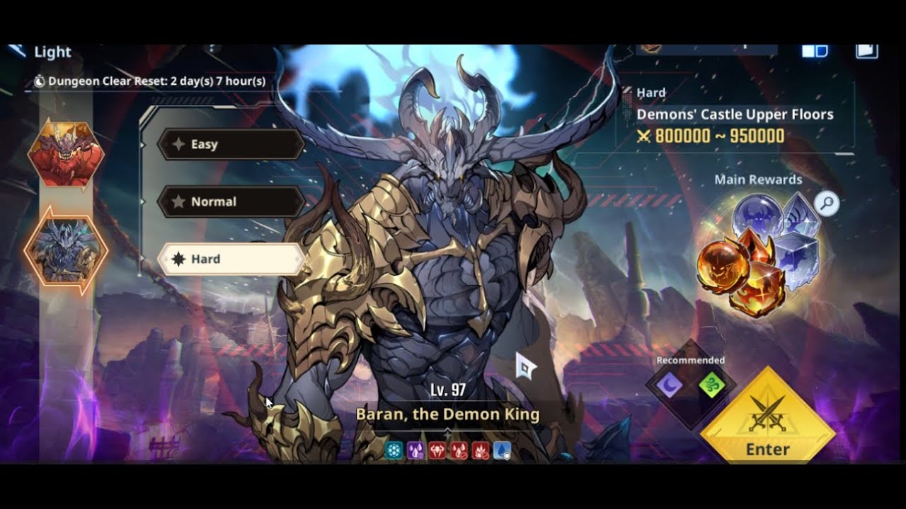 F2P Hard Mode Baran No Blessings Run