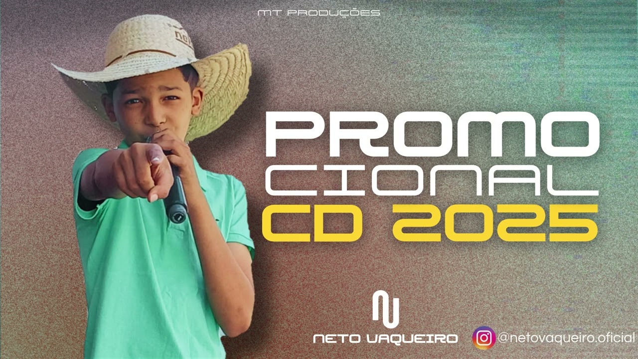 Neto Vaqueiro - CD PROMOCIONAL 2K25