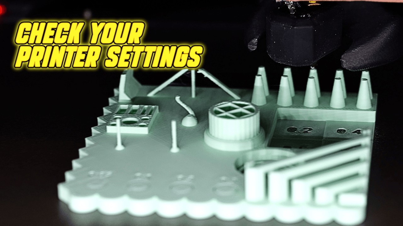 One model that will show what to fix in your slicer settings