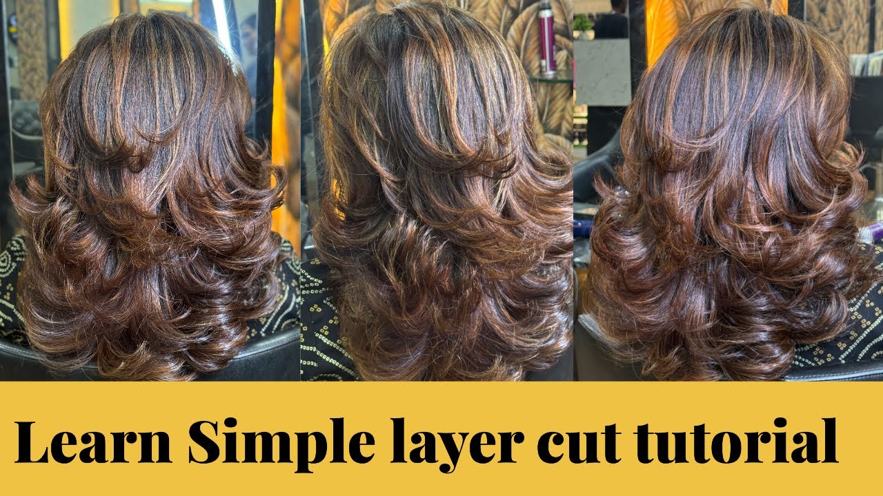 How to: simple layer with step cut in easy way kaise Kare |step by step|for beginners | hindi 2025|